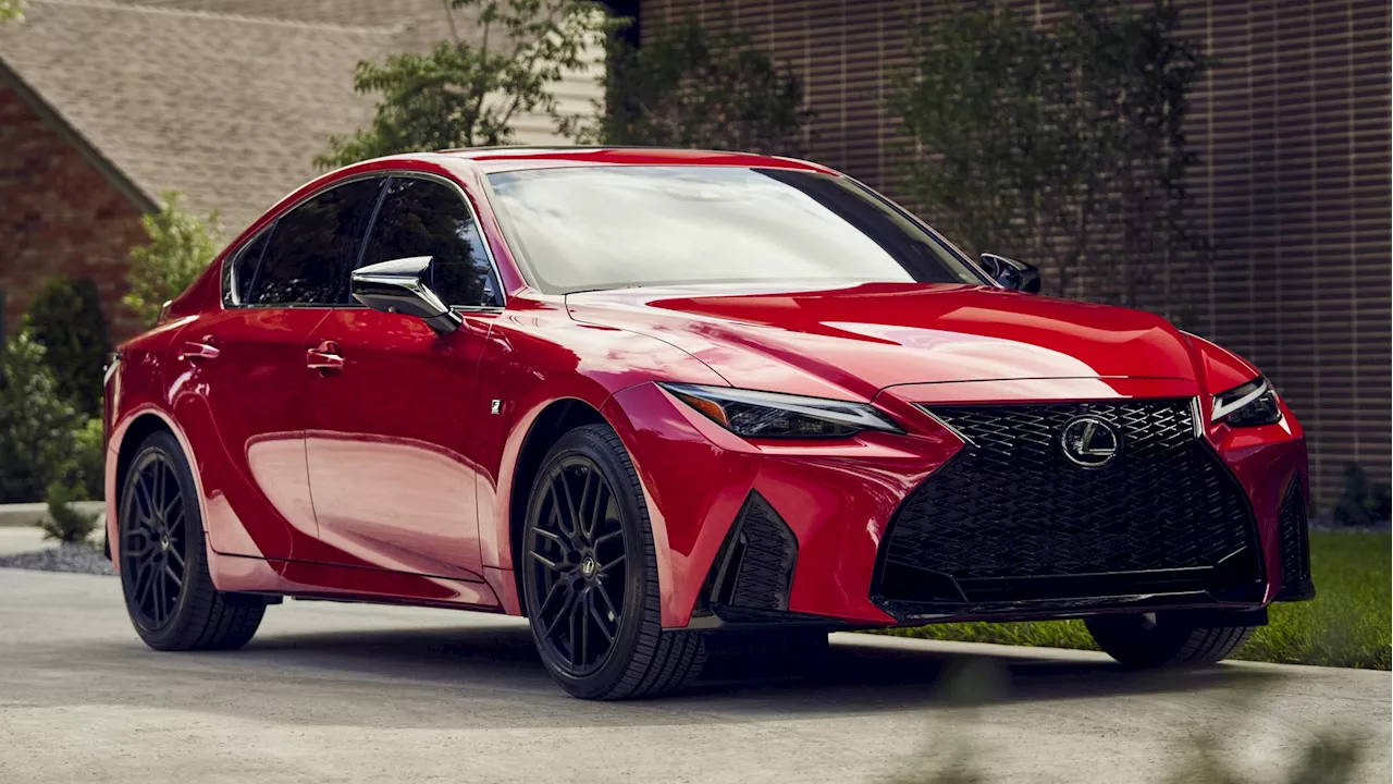 2024 Lexus IS Gets More Expensive And Adds New Design Packages