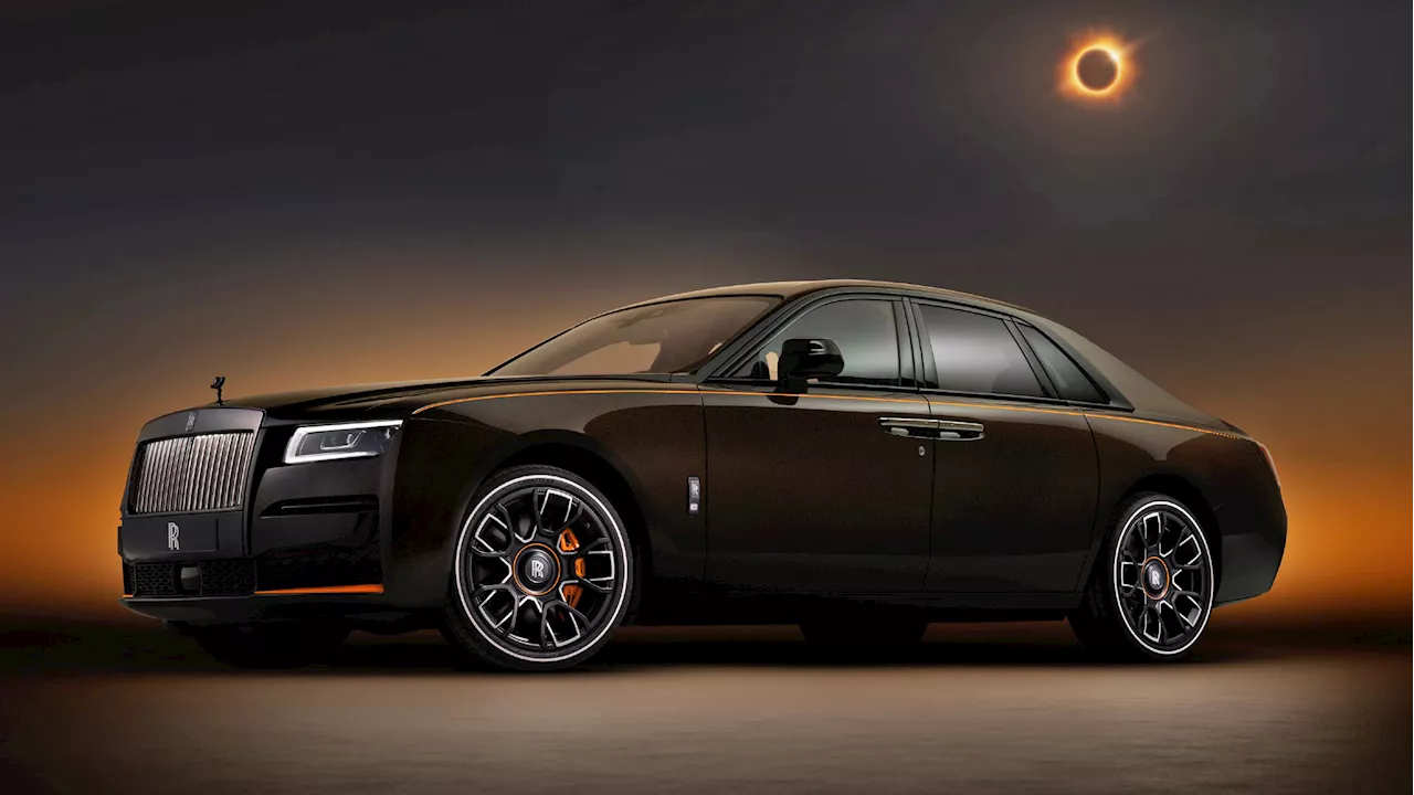 Rolls-Royce Black Badge Ghost Ekleipsis Is A Limited Edition Inspired By A Solar Eclipse