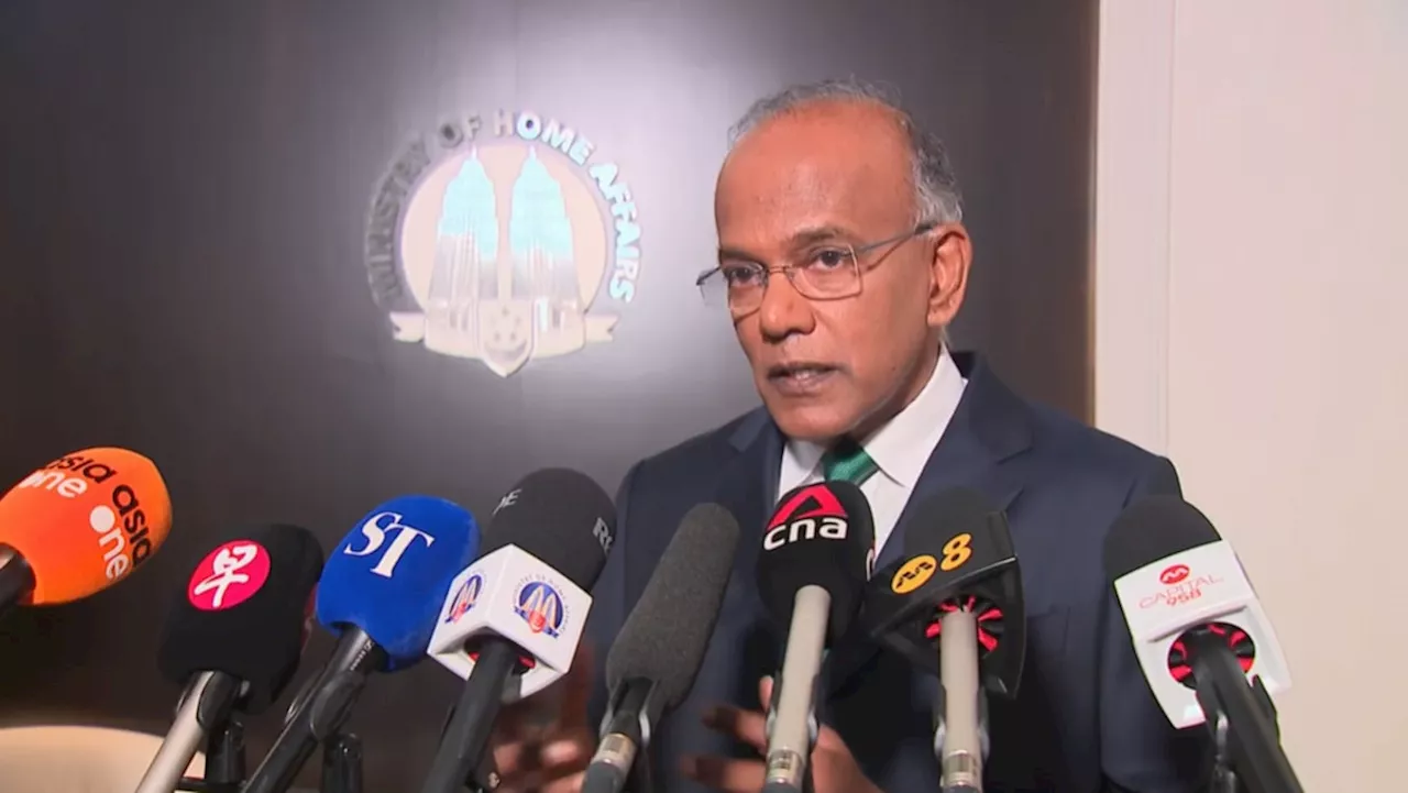 Singapore must not let Israel-Hamas conflict affect its racial and religious peace, says Shanmugam