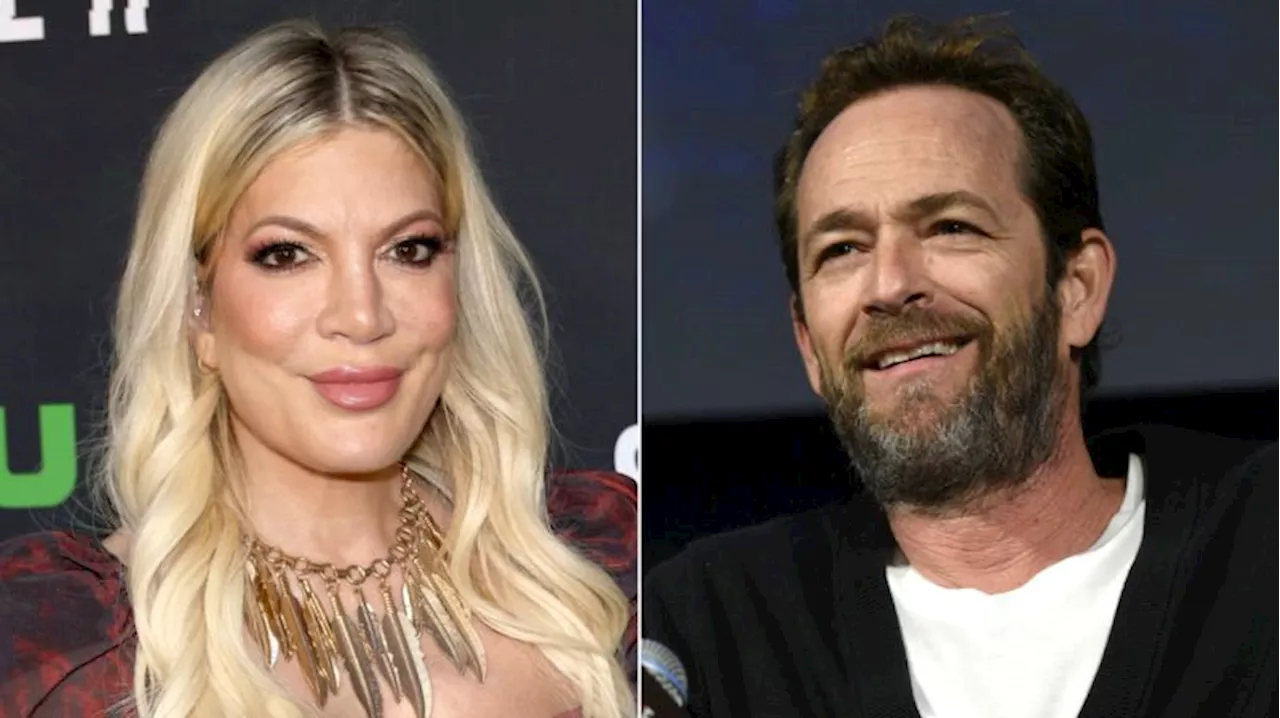 Tori Spelling paid tribute to Luke Perry on his birthday