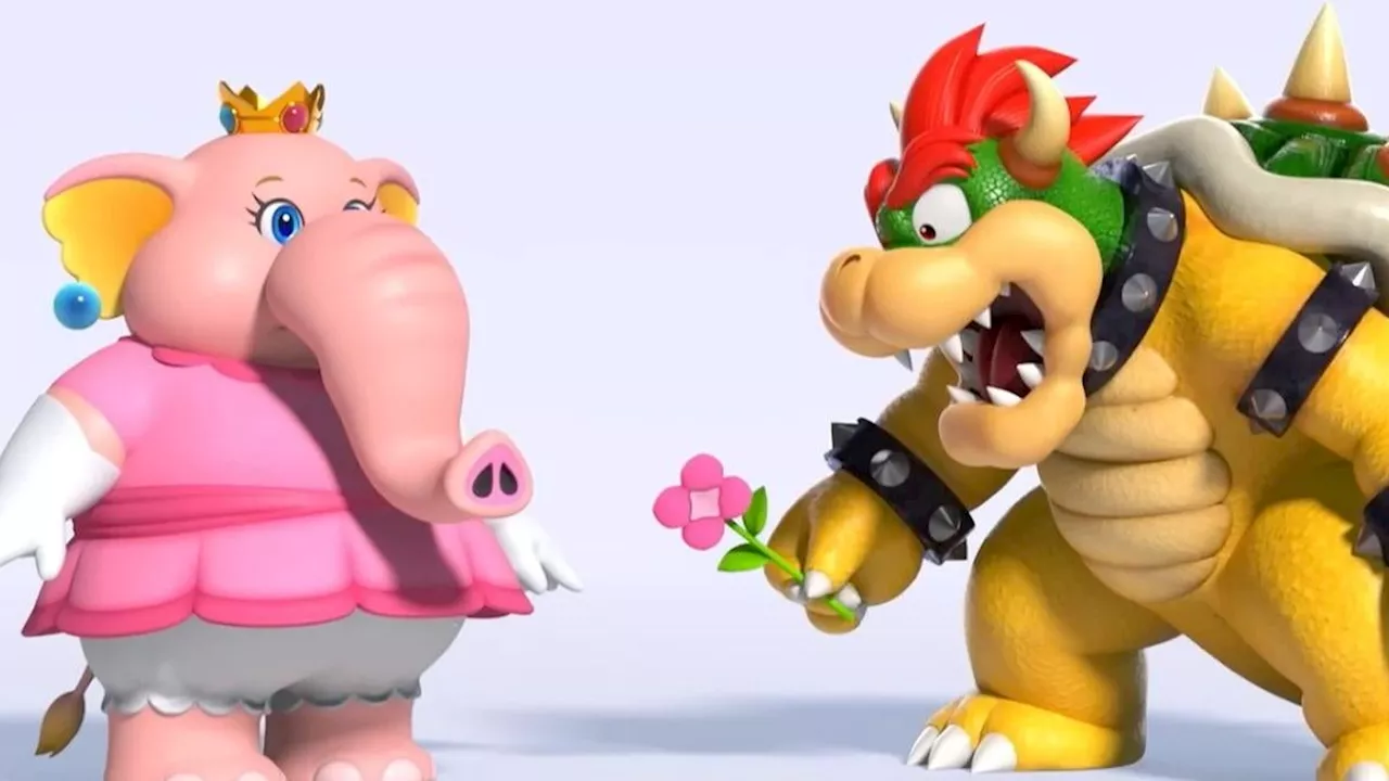 Viral Super Mario Bros. Wonder Video Shows Bowser's Reaction to Elephant Peach