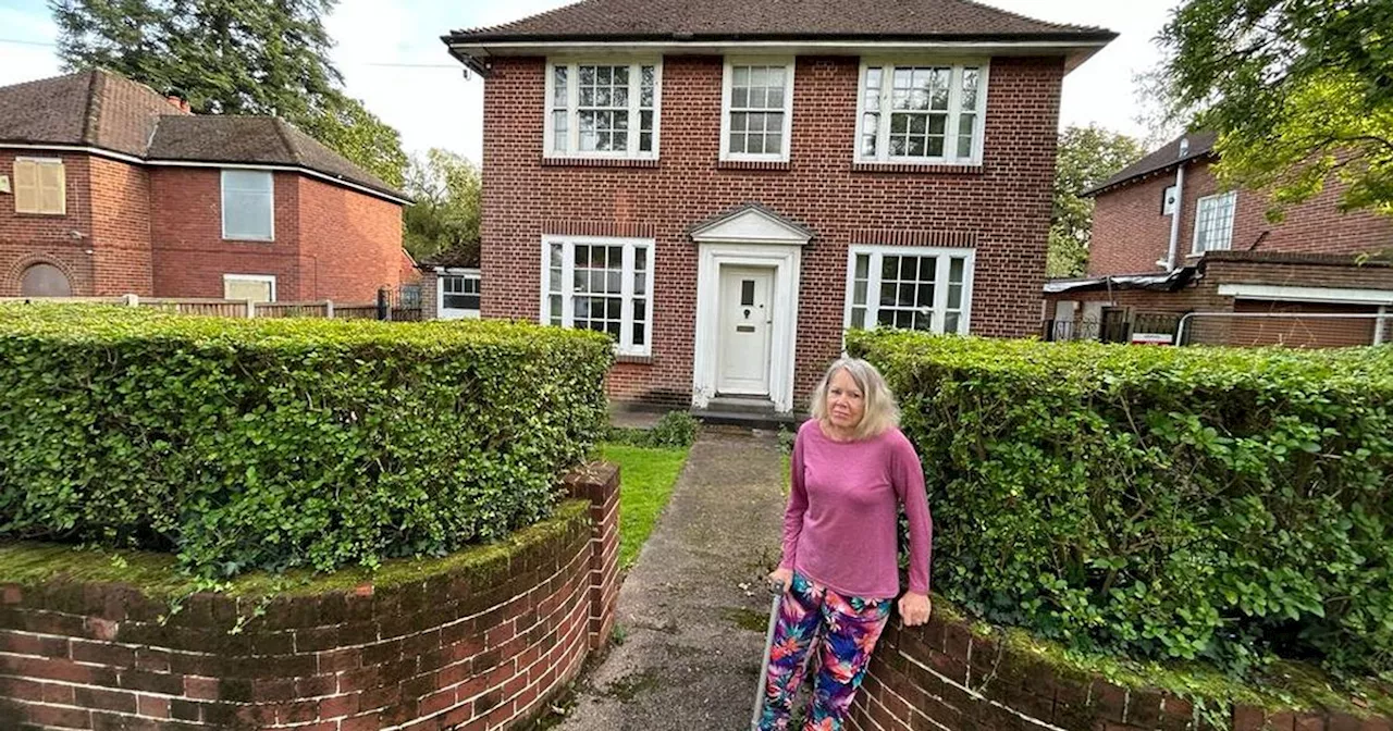 Disabled woman is last resident on ghost street amid house sale dispute