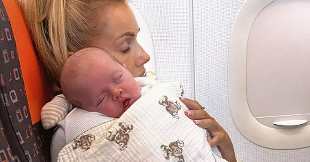 Laura Anderson slams troll who mum-shamed her over child's first flight