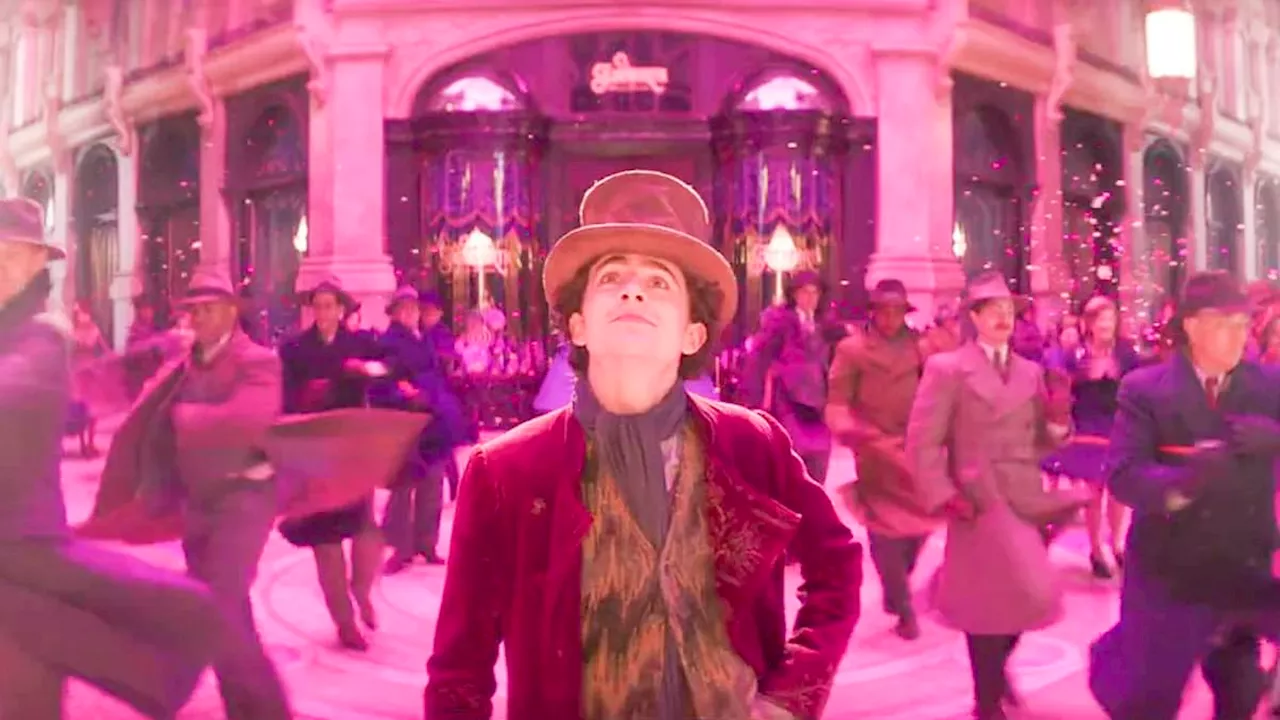 Wonka second trailer: Timothee Chalamet becomes Willy Wonka THE chocolatier in the musical film that...