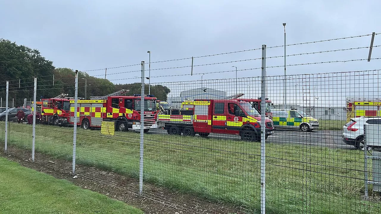 RAF fighter jets escort Kenya Airways flight to Stansted Airport after 'security alert' saw it...