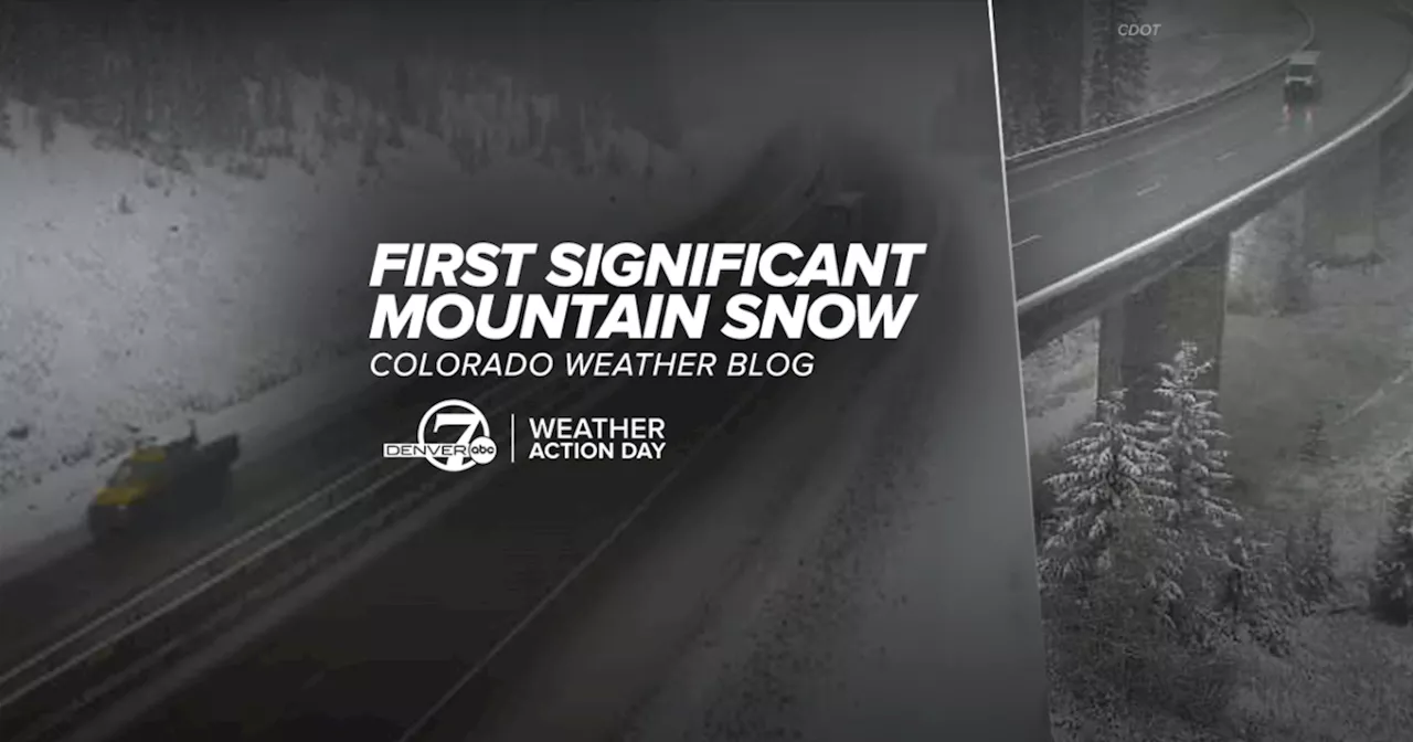 Colorado weather blog: Latest conditions, road updates as snow storm moves through the state