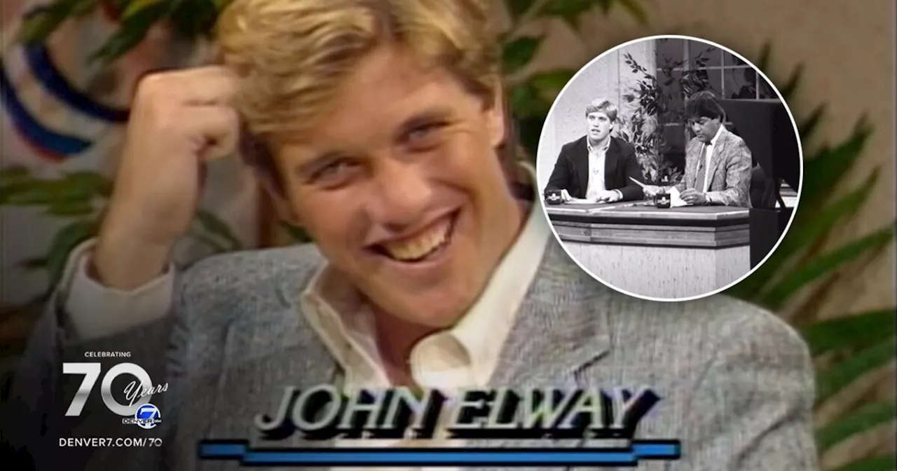 See vintage footage of 'The John Elway Show' that aired on Denver7 back in 1988