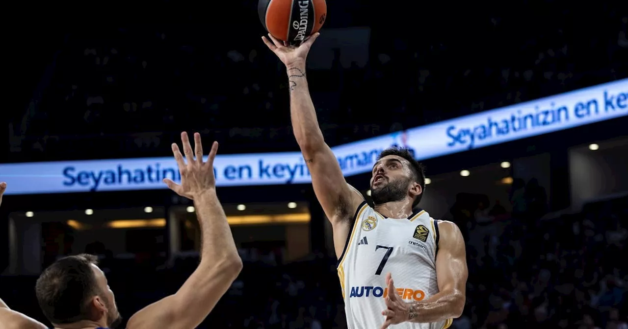 Campazzo, otra vez figura en un triunfo del Real Madrid por la Euroliga