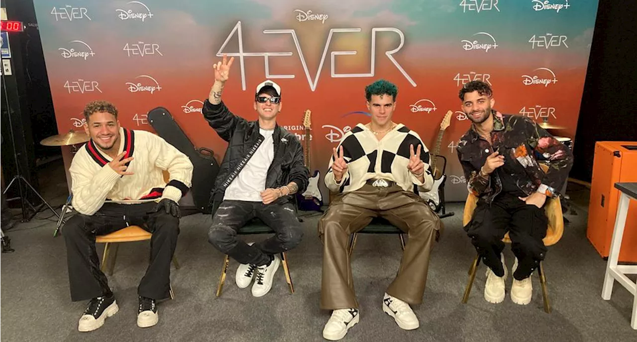 Integrantes de CNCO debutan como actores en serie de Disney+