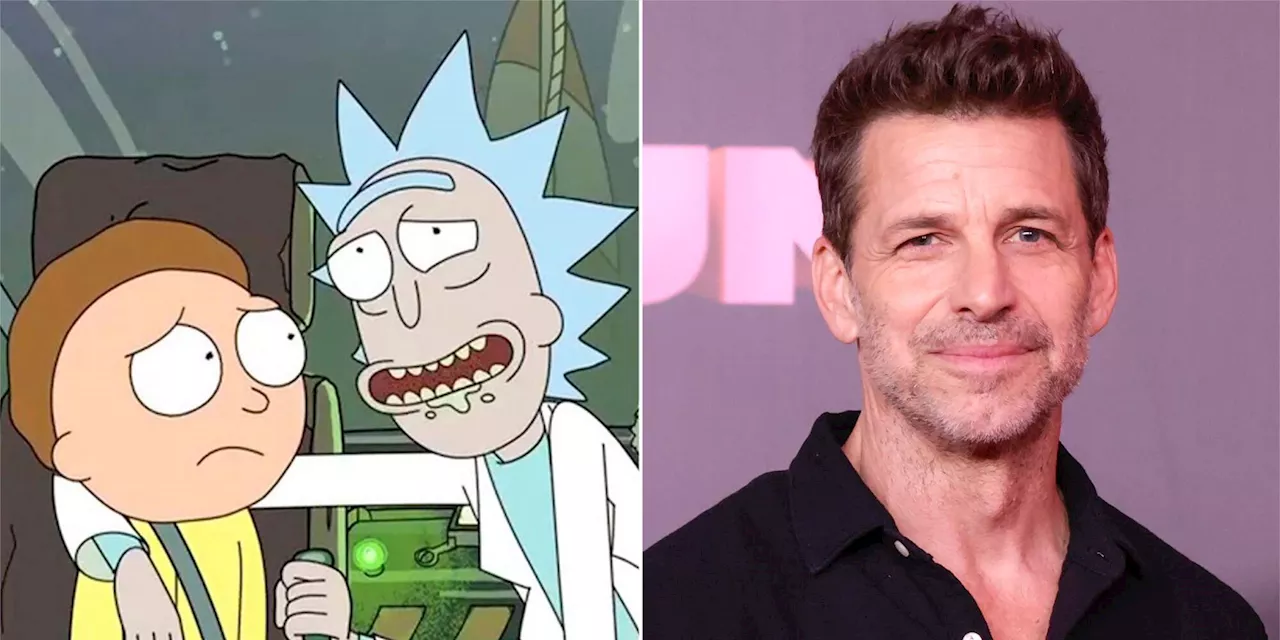 Dan Harmon says he and Zack Snyder had a secret Rick and Morty movie meeting