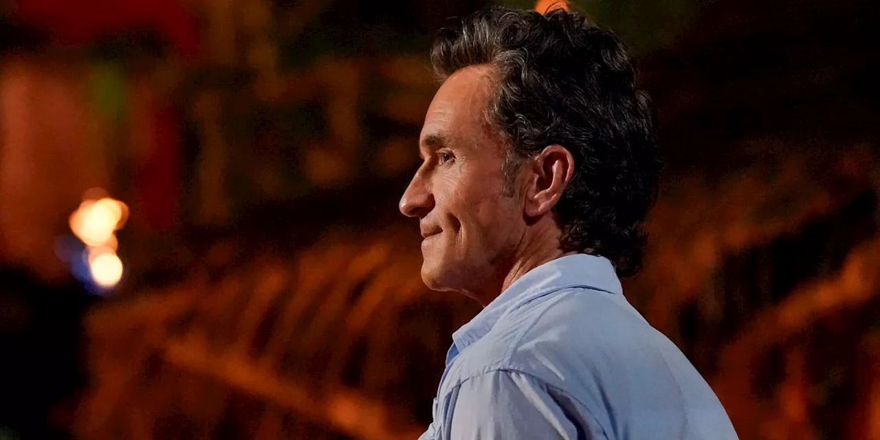 Jeff Probst reacts to that idol melting at Survivor Tribal Council