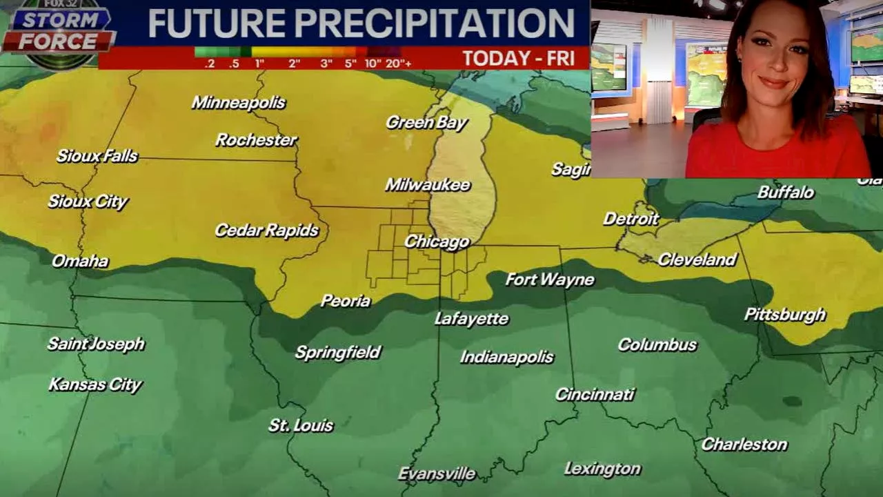 Chicago weather: Prepare for heavy downpours and possible severe storms as weather takes a turn