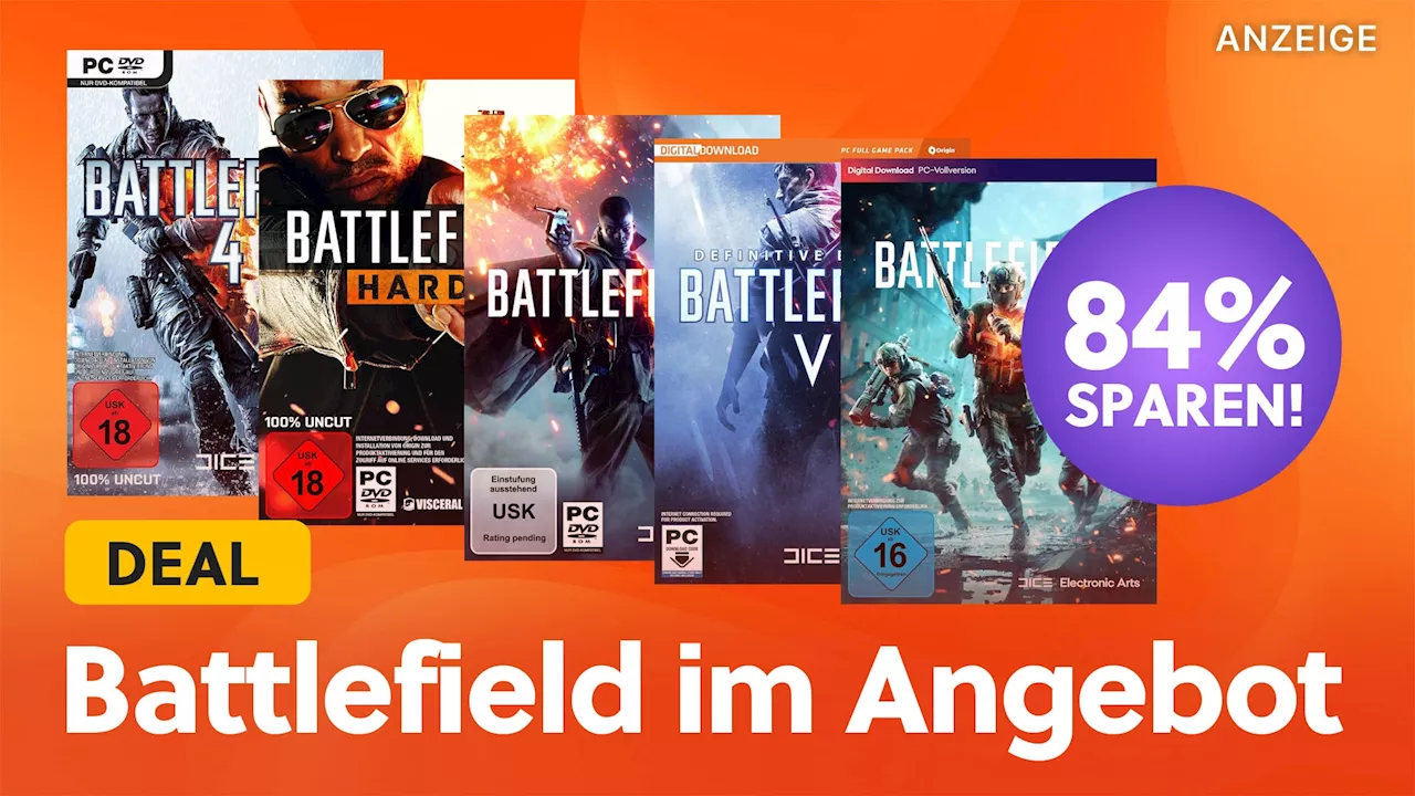 Battlefield gibt’s jetzt bis zu 84% reduziert auf Amazon – der beste Teil fehlt jedoch