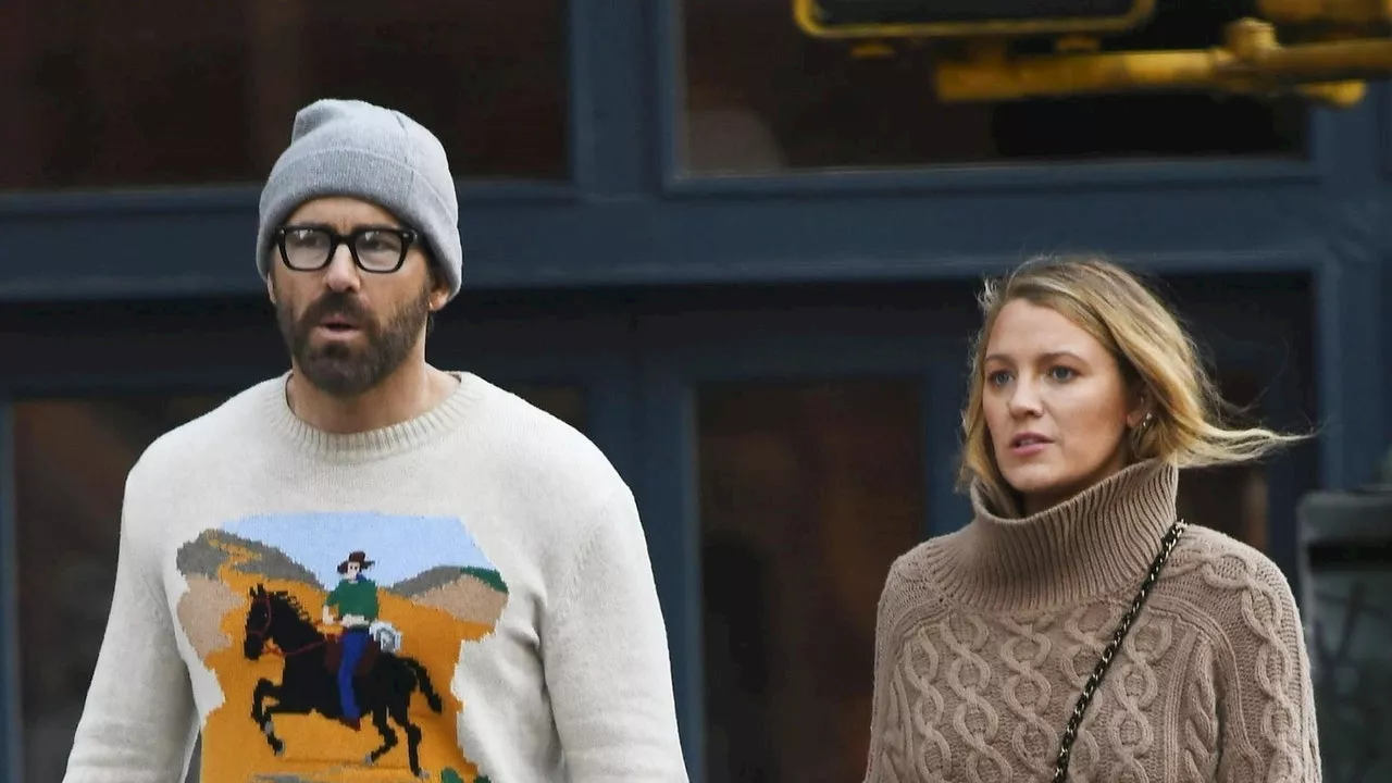 Blake Lively and Ryan Reynolds Have Perfected Sweaters