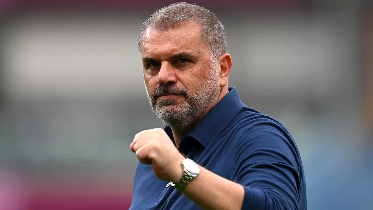 - Tottenham boss Ange Postecoglou's hilarious response when asked if he could become England manager in future