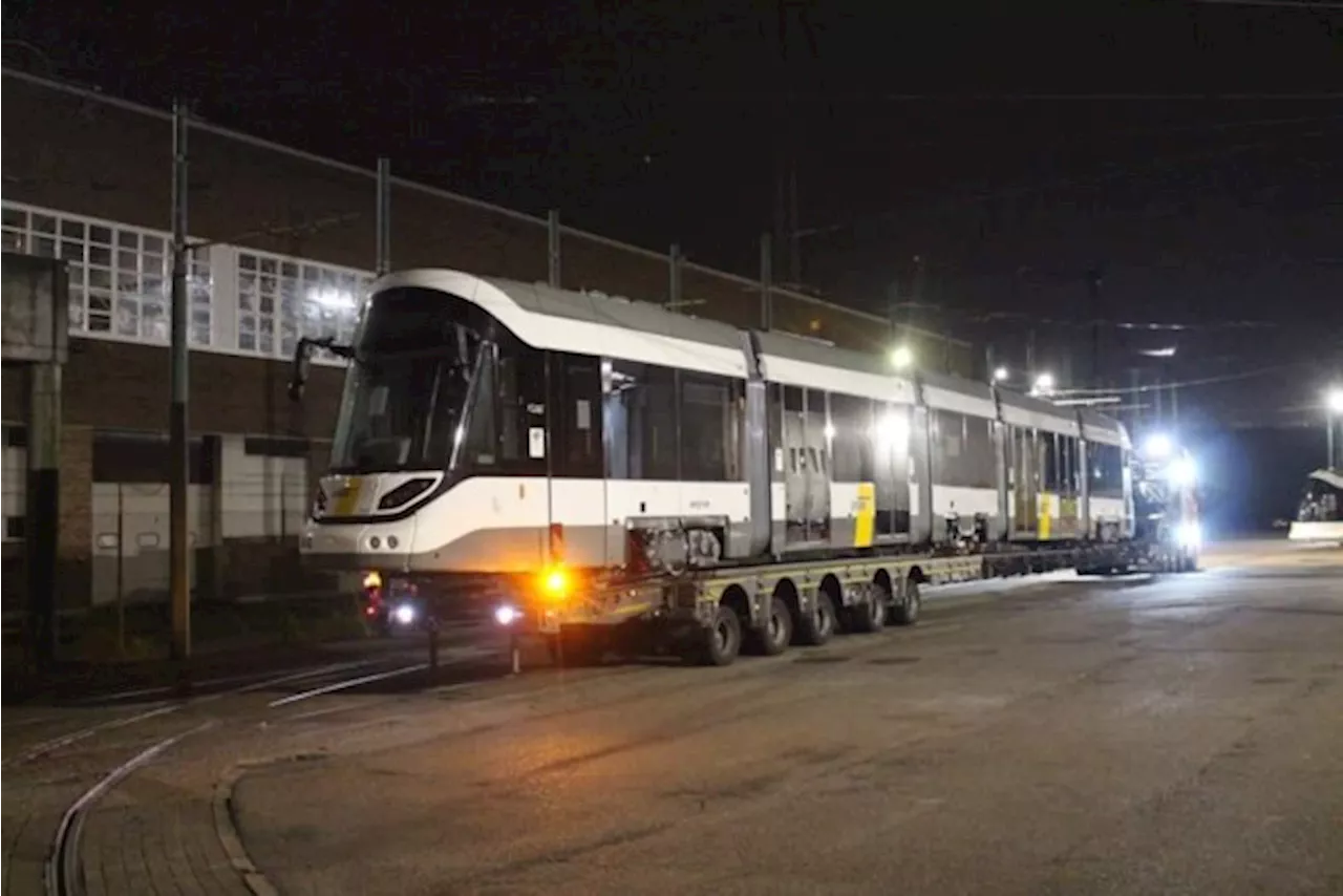 De Lijn Eerste nieuwe tweerichtingstram gearriveerd