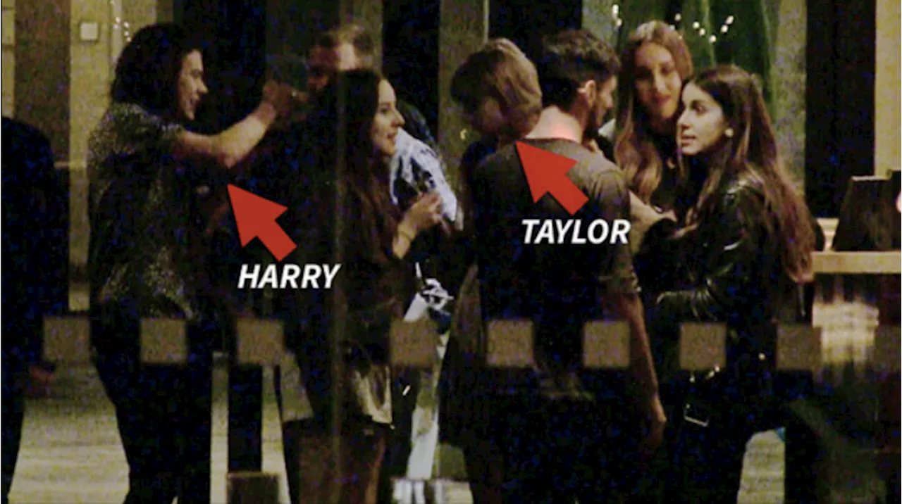 WATCH: The Moment Taylor Swift Bumps Into Ex Harry Styles Caught On Camera