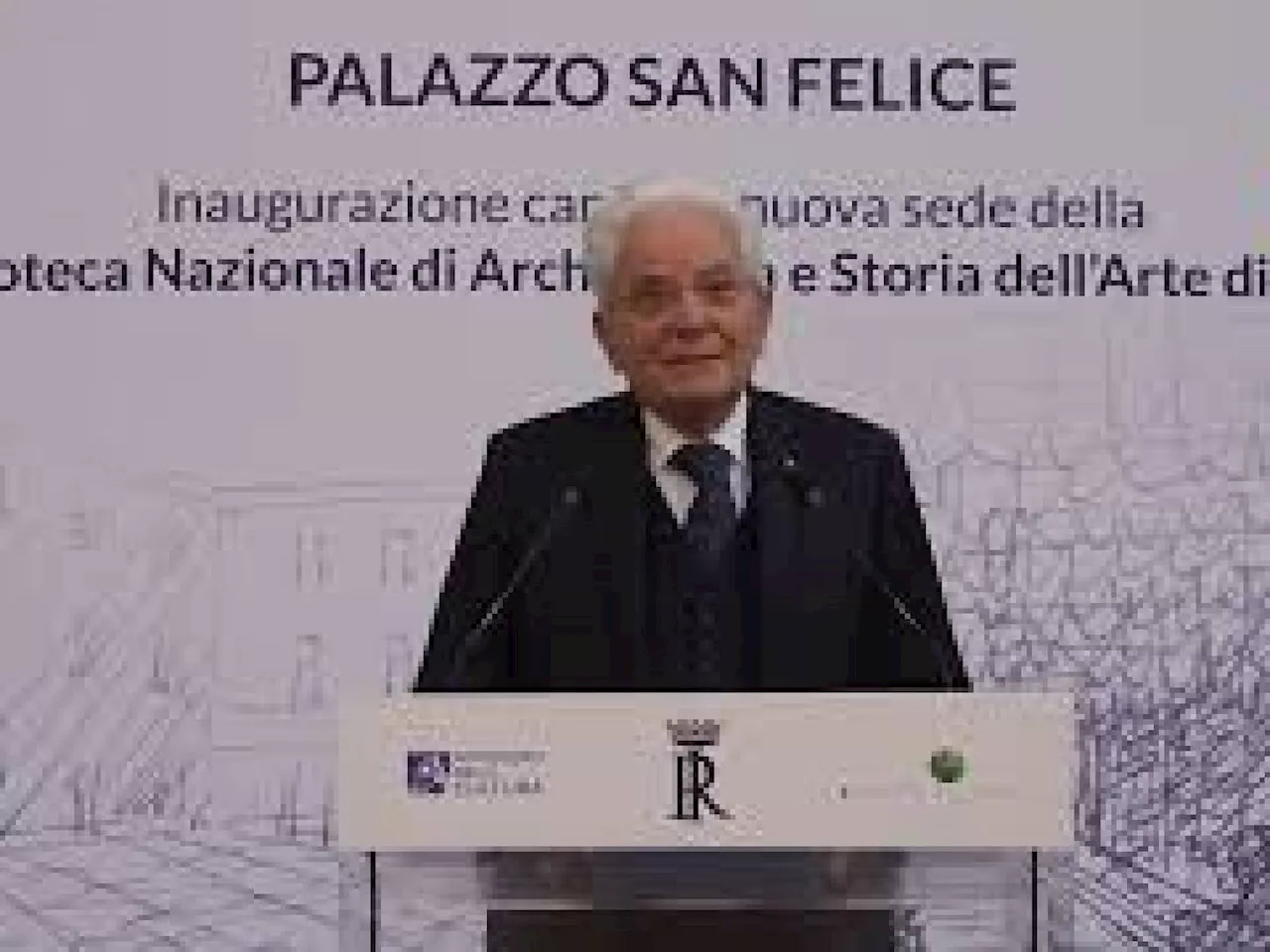 Mattarella: Apertura cantiere Biblioteca storia dell'Arte nel percorso innovazione del Quirinale