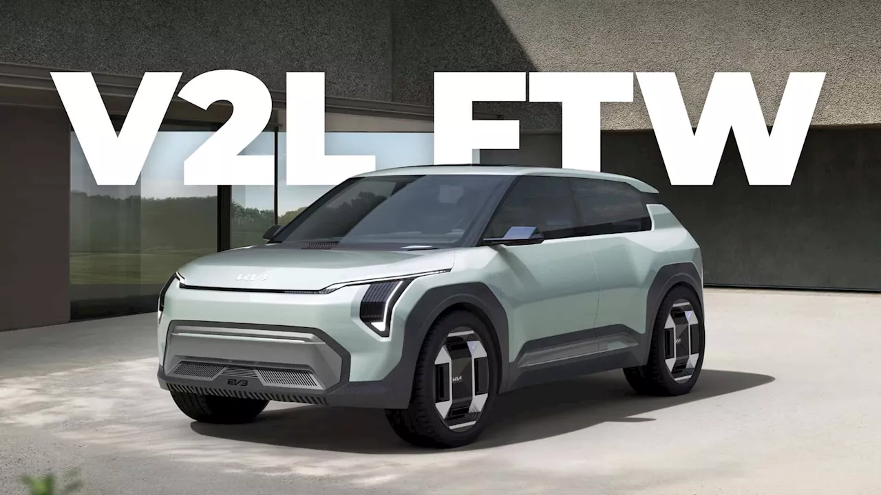 The Kia EV3 Concept Can Charge Your E-Bike Right From The Back Seat