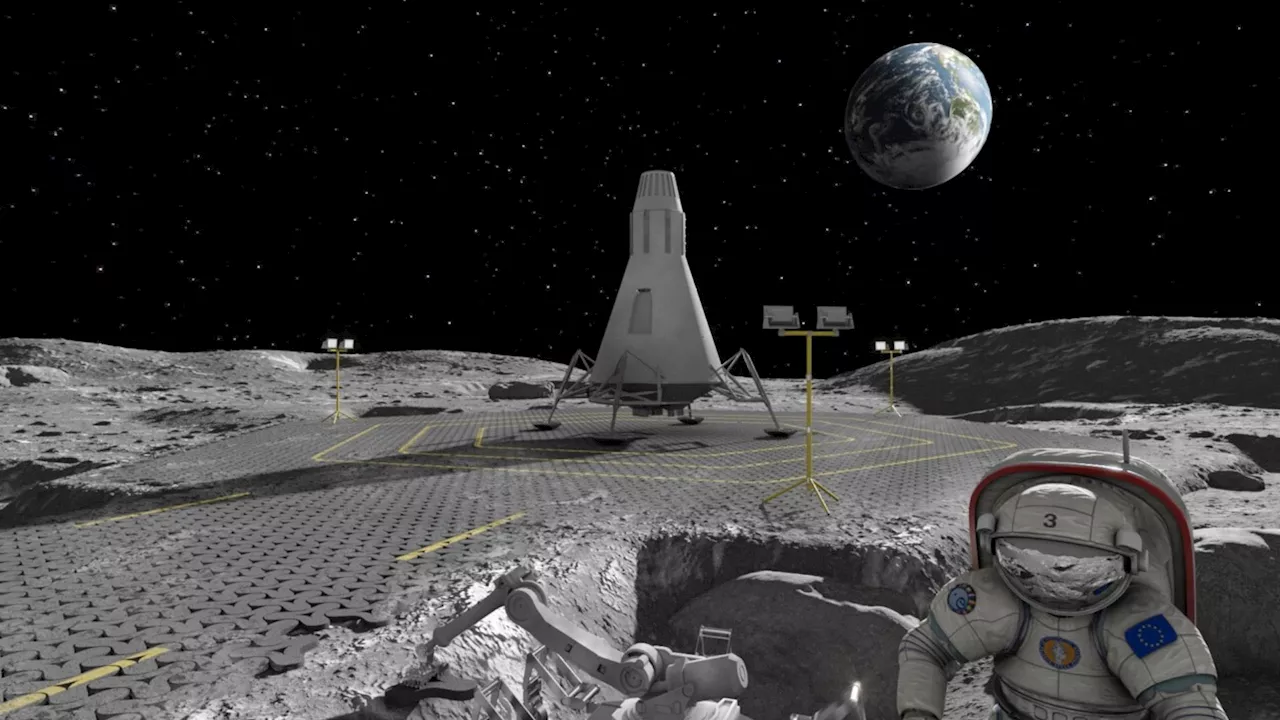 A sustainable way of building lunar roads by melting regolith