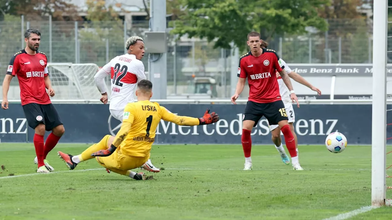 VfB Stuttgart: Roberto Massimo trifft gegen den SVWW doppelt