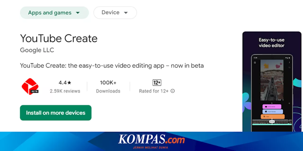 Cara Pakai YouTube Create untuk Edit Video dengan Cepat di Ponsel