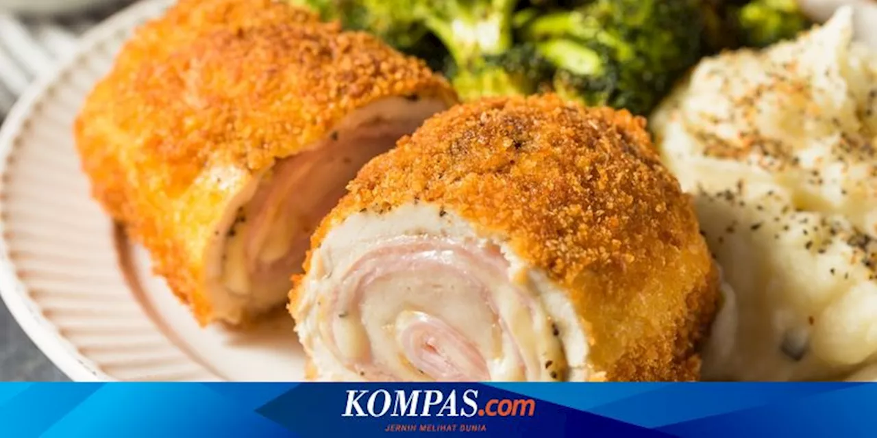 Resep Chicken Cordon Bleu ala Rumahan