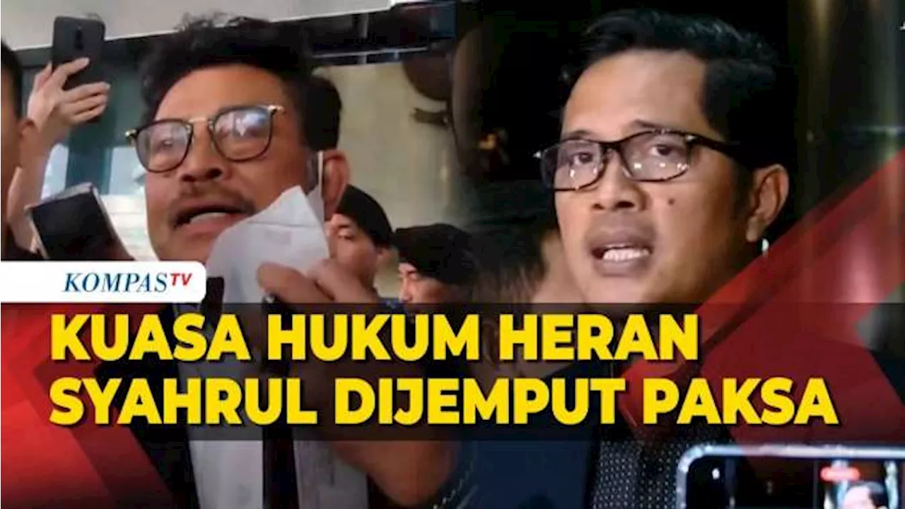 - Febri Diansyah Heran Kliennya Syahrul Yasin Limpo Dijemput Paksa KPK