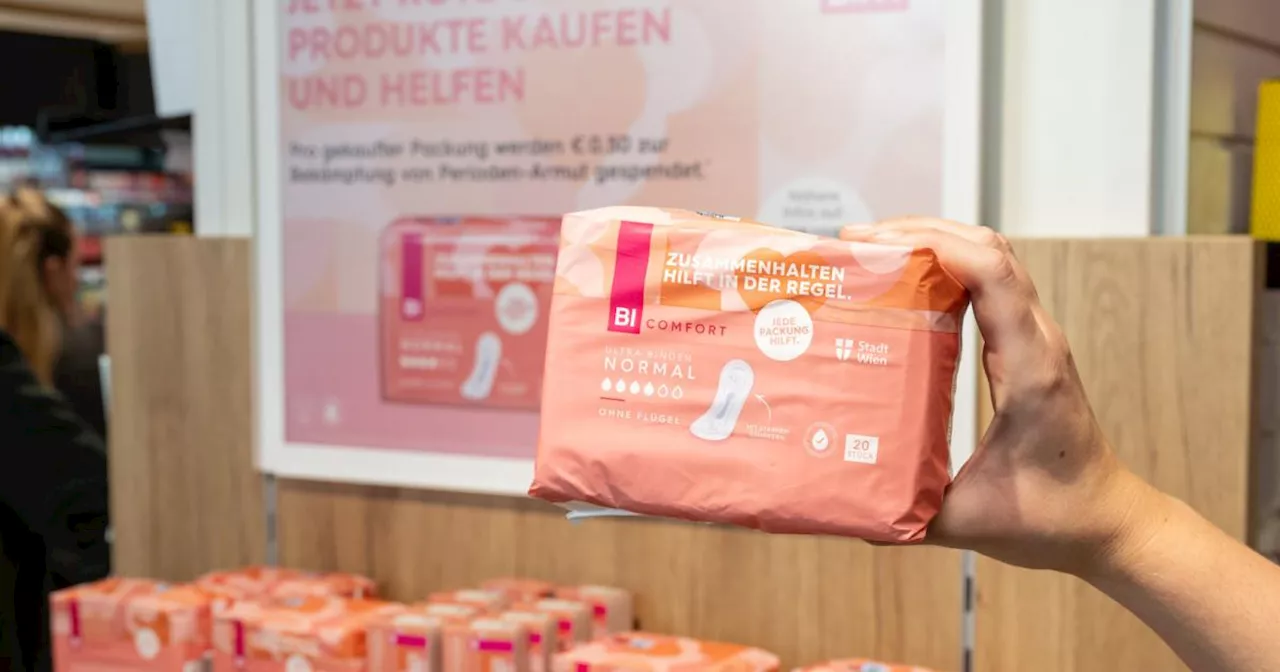 Ab sofort: Gratis-Tampons für bedürftige Wienerinnen