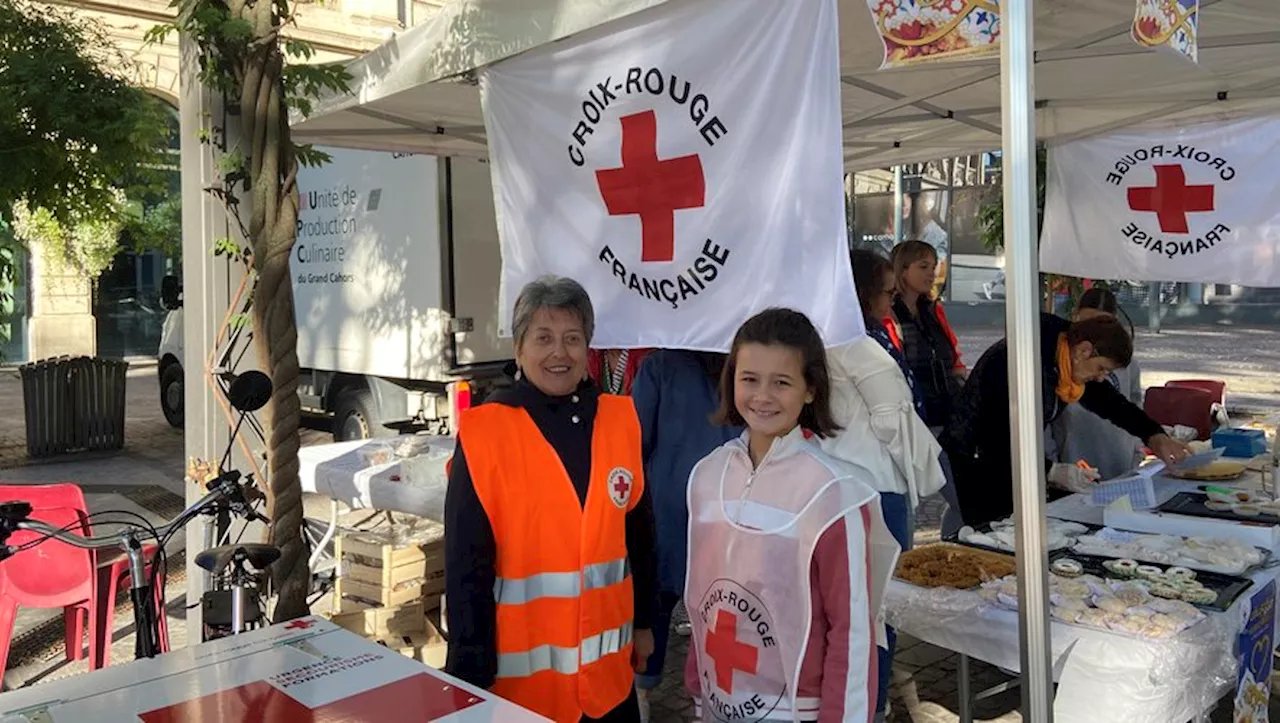 Cahors. À 10 ans, Maëlle est bénévole à la Croix-Rouge