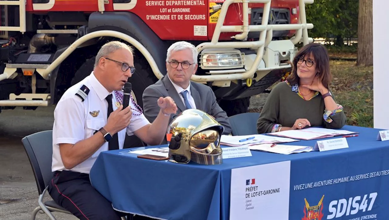 Incendies : des nouveaux moyens d'interventions mis à disposition des pompiers du Lot-et-Garonne