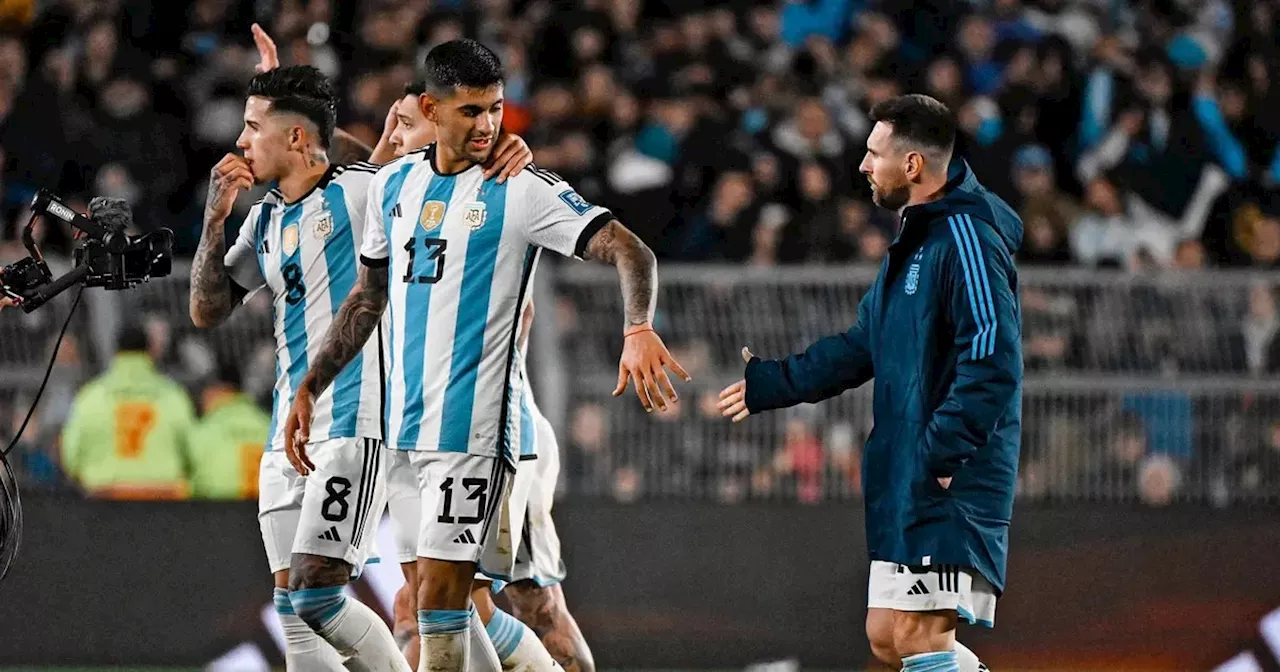 Con Messi en el banco, juega Argentina ante Paraguay por las eliminatorias sudamericanas