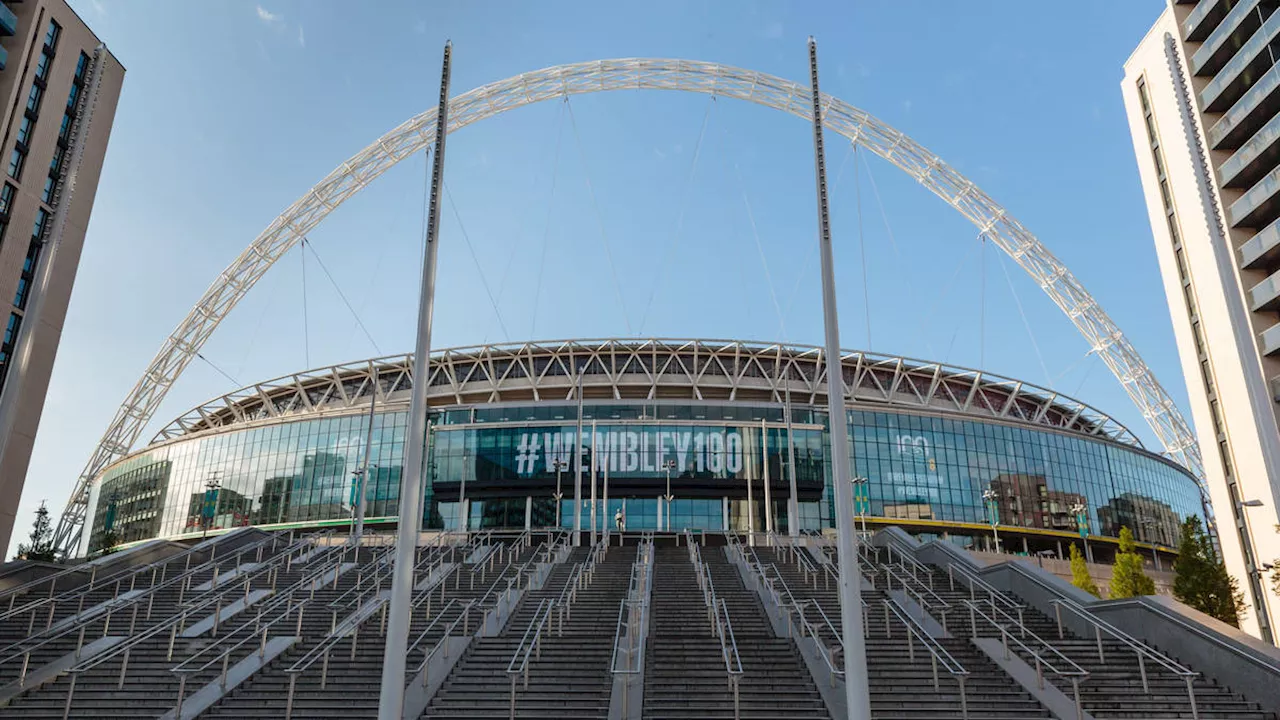 Wembley arch ‘unlikely’ to be illuminated in colours of Israel flag to avoid backlash