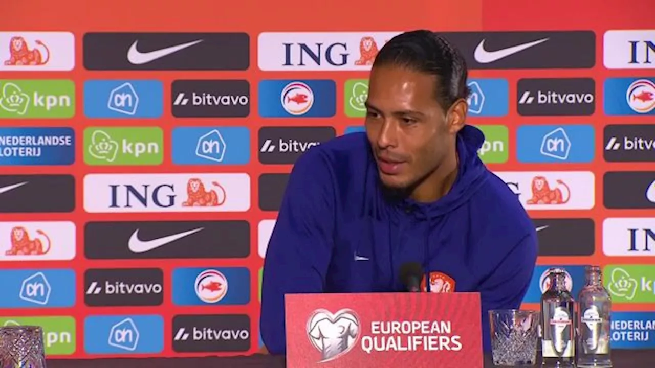 Virgil van Dijk (Pays-Bas) : « La France peut nous faire mal en contre-attaque »