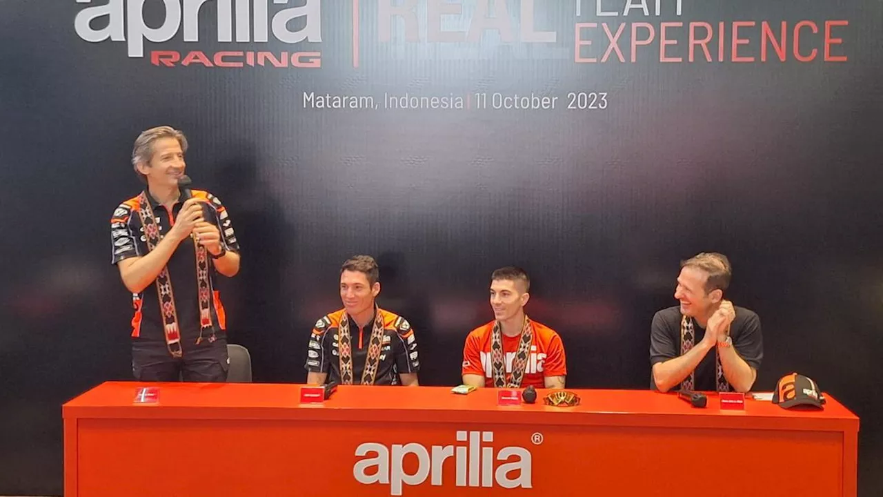 Bos Aprilia Massimo Rivola Sebut MotoGP Mandalika Butuh Taktik yang Menantang