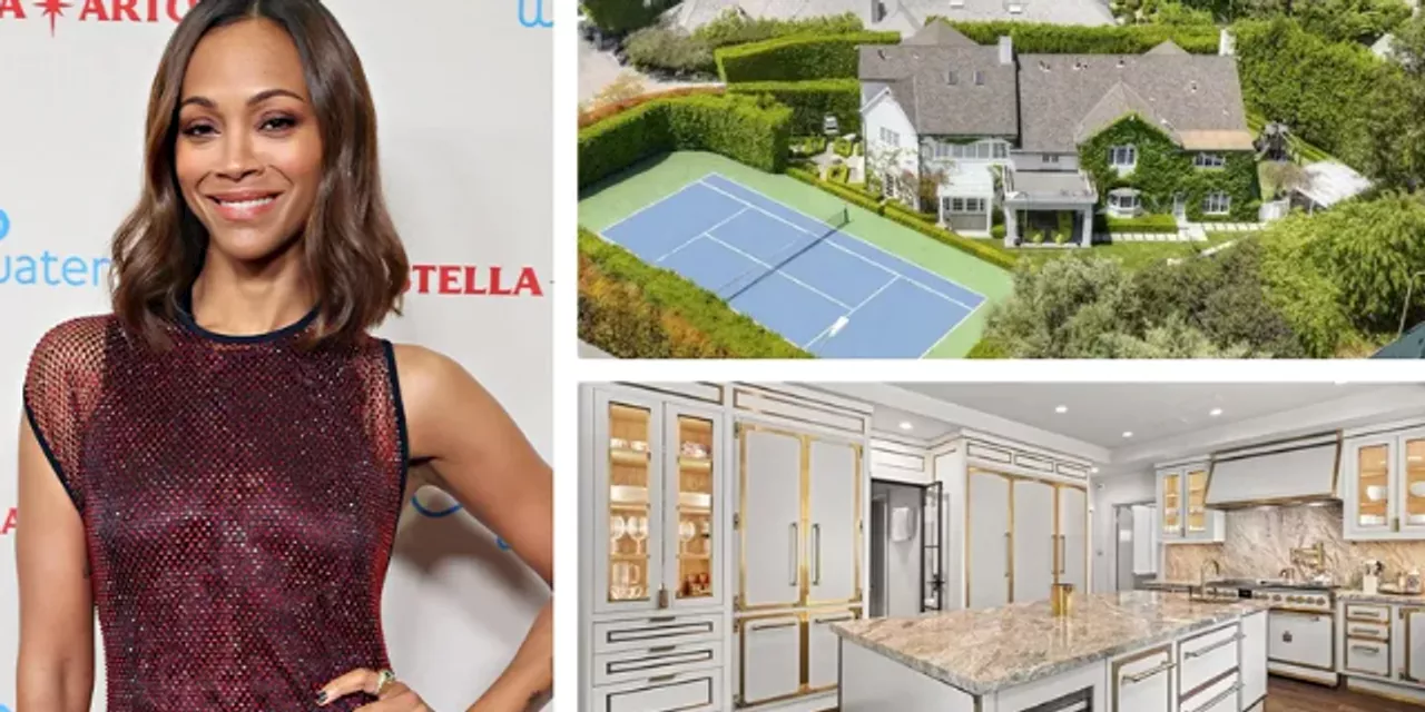 ‘Avatar’ star Zoe Saldana lists her beautiful Beverly Hills estate for $16.5 million