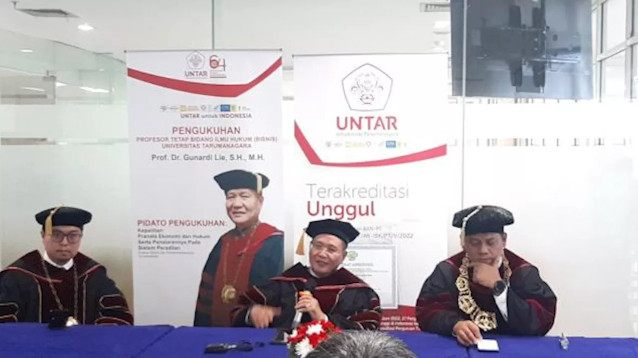 Guru Besar Hukum Untar : Hukum Kepailitan Lindungi Pelaku Usaha dan Investor