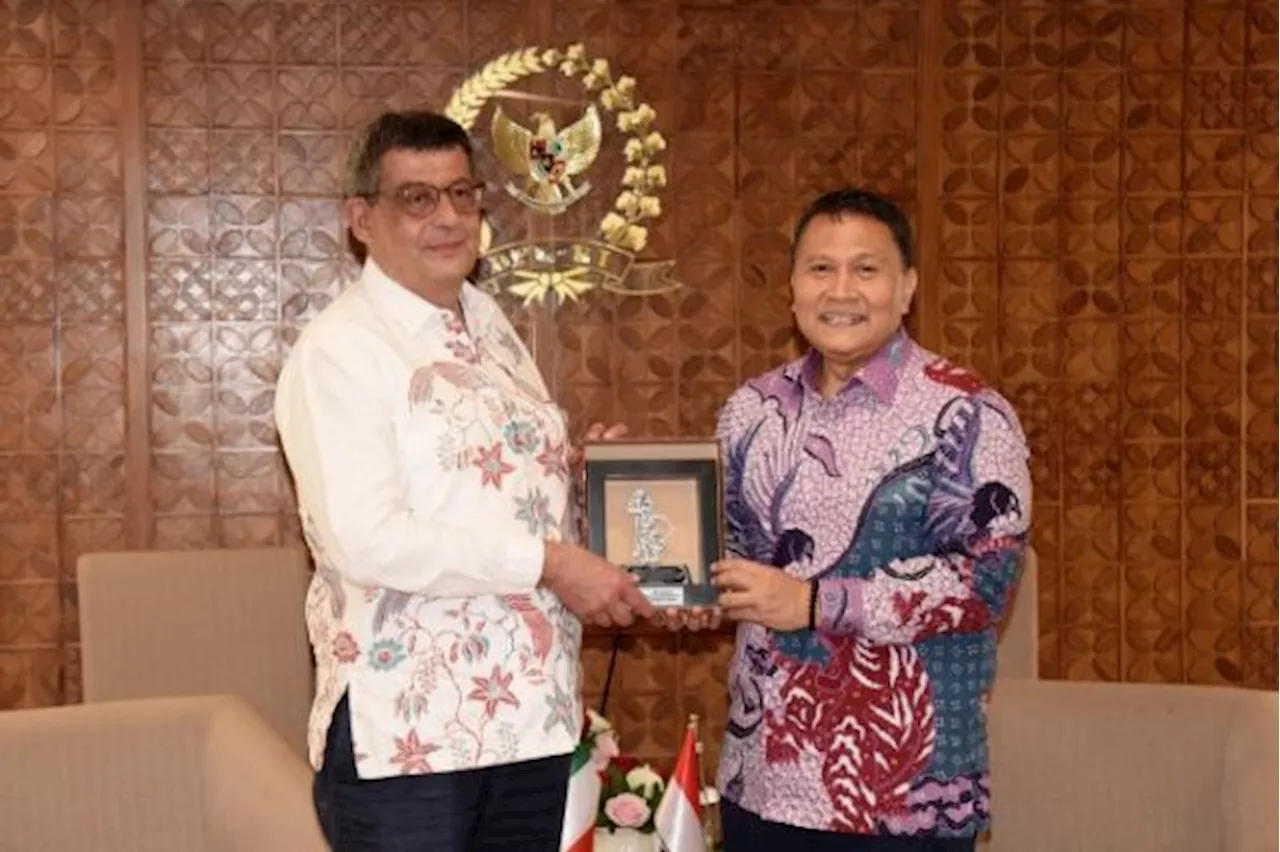 Parlemen Indonesia Perkuat Hubungan Bilateral dengan Italia