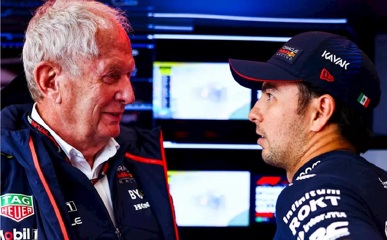 Helmut Marko aseguró que quieren ayudar a Checo Pérez y no criticarlo