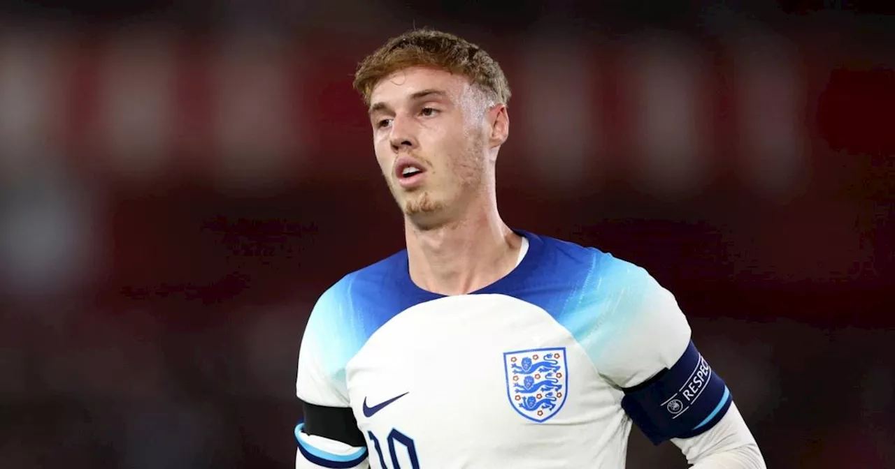 Chelsea forward Cole Palmer suffers injury in England Under-21s' 9-1 win