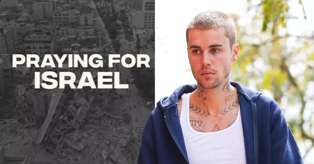 Justin Bieber slammed over Israel-Hamas Gaza photo social media post