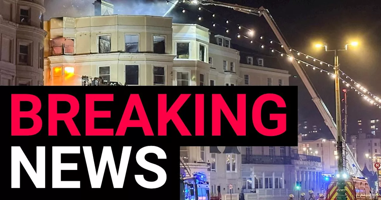 Royal Albion Hotel fire: Cause of huge Brighton fire revealed