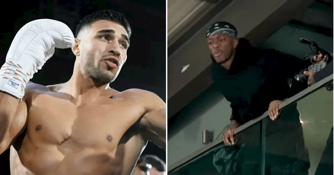 Tommy Fury slams 'classless' KSI for spitting at his father John Fury