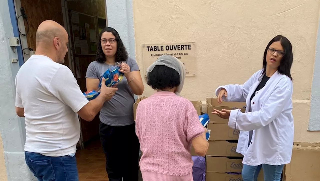 Rue Richelieu, Table Ouverte a distribué 500 kilos d'endives aux habitants du quartier