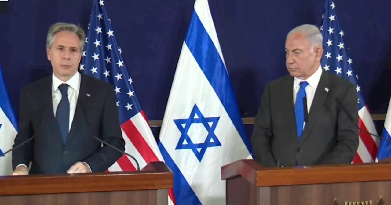 Blinken reaffirms U.S. support for Israel in Netanyahu meeting