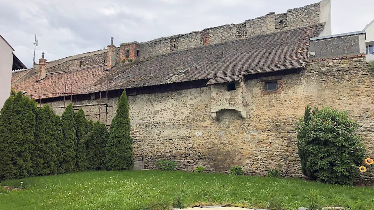 Kommt Stadtheuriger, der durch die Retzer Stadtmauer geht?