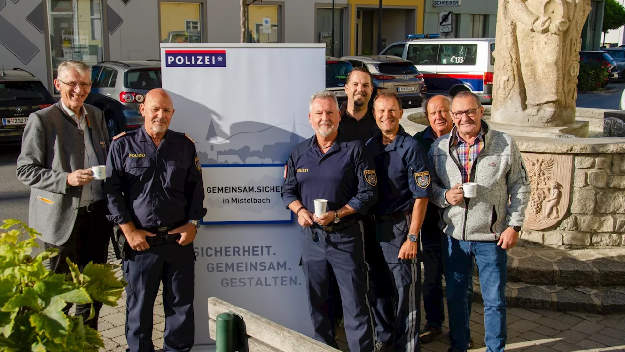 Plauderei mit der Polizei