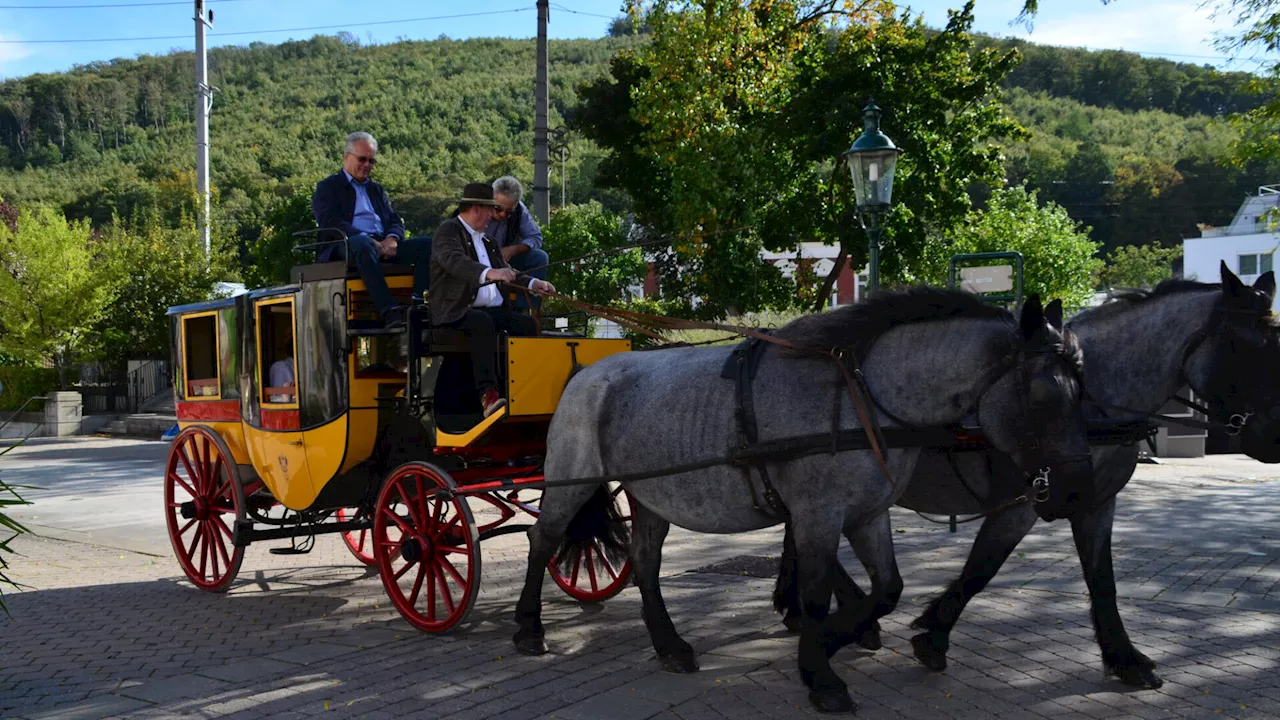 Postkutsche und Oldtimer-Bus als Highlights