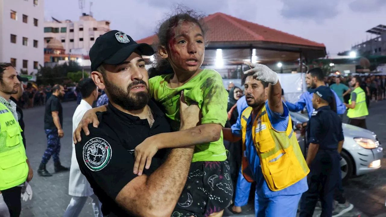 Al dagen valt een regen aan bommen op Gaza: 'We worden collectief gestraft'