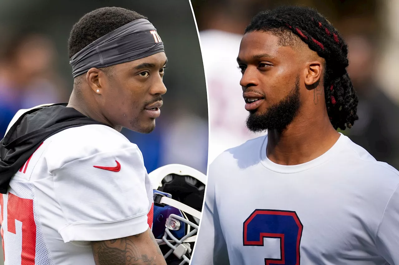 Giants' Jason Pinnock can’t wait to embrace old pal Damar Hamlin before Bills' clash